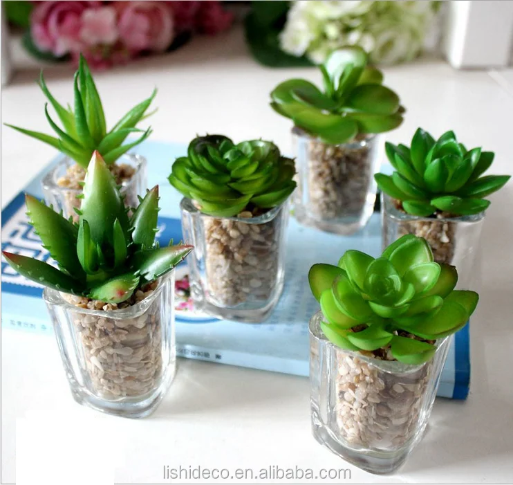 New Design High Quality Artificial Succulent Plants Mini Succulent