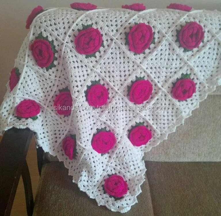 
Crochet Handmade Baby Blanket 