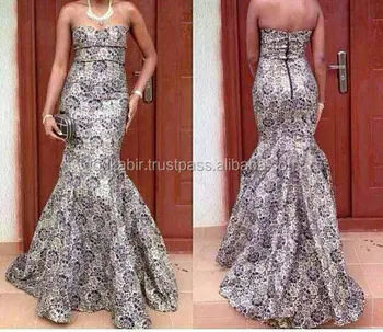 african evening gown