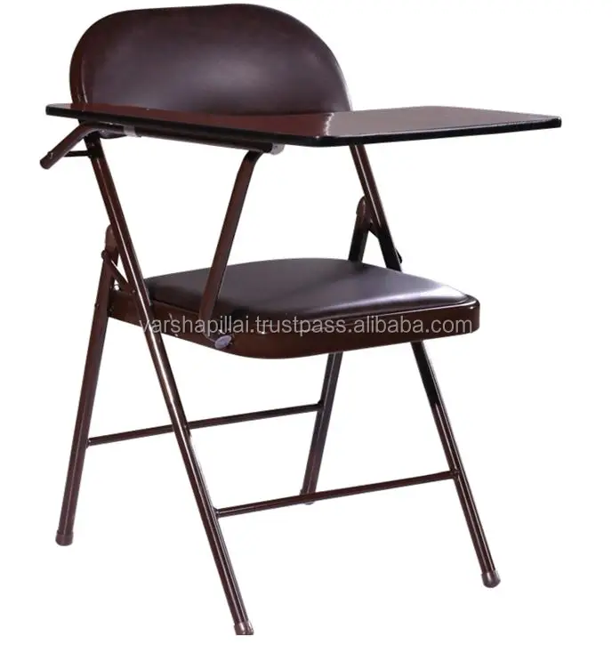 Foldable Study Chair With Writing Pad Buy Chairs With Writing Pad Folding Chairs With Arms School Chair With Writing Pad Product On Alibaba Com