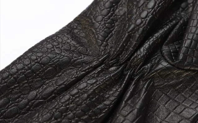 蜥蜴压花皮革
