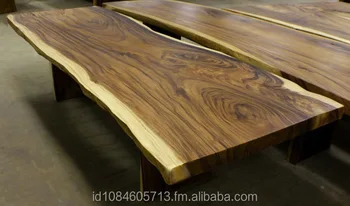 Spectaculer Live Edge Conference Table Slab Acacia Wood Spectaculer Live Edge Conference Table Slab Acacia Wood Natural Grain Free Form Metal Legs