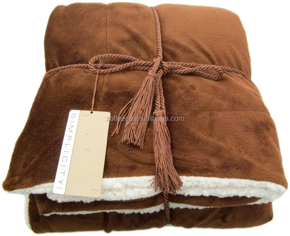 Fleece Sherpa Blanket sherpa Lined Throw Blanket ultimate Sherpa Throw