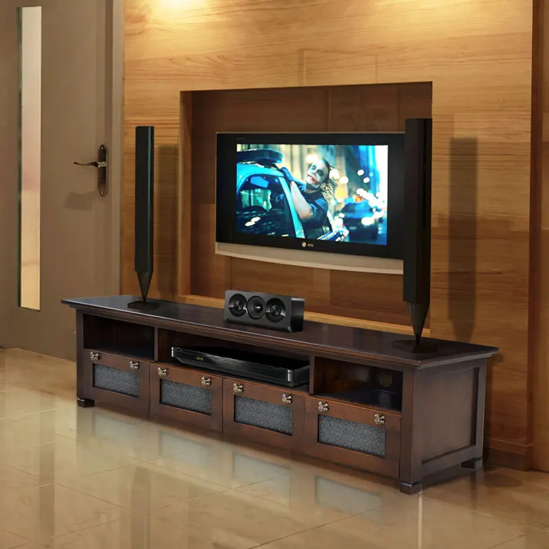 ID17408_TV Side Board With Frog Handle