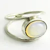 Make Memories !! White Opal 925 Sterling Silver Ring, Silver Jewelry Manufacturer, Silver Jewellery India