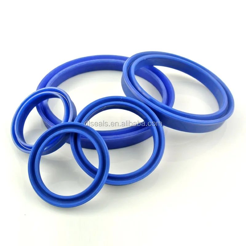 Pu Blue Compressor Hydraulic Cylinder Piston Rod Cup Seal Uhs Uns Tpu