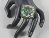 Mosaic Red Tiles Ring Costume Fashion Women Jewelry India Brass Ring Big Ring Latest Design New Pattern,Indian Regional