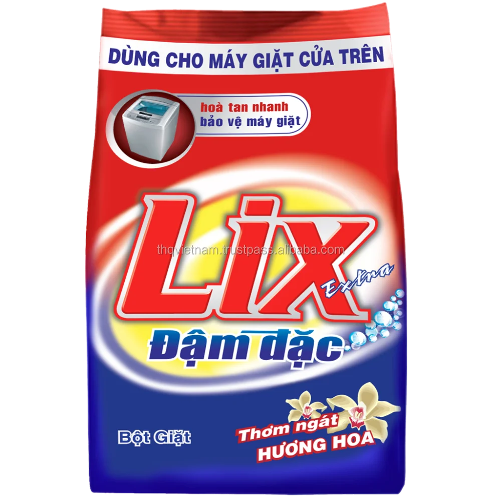 Thq فيتنام Lix Concentraded آلة الغسيل مسحوق الغسيل المنظفات 6 كيلوجرام معطرات الهواء معرف 9986