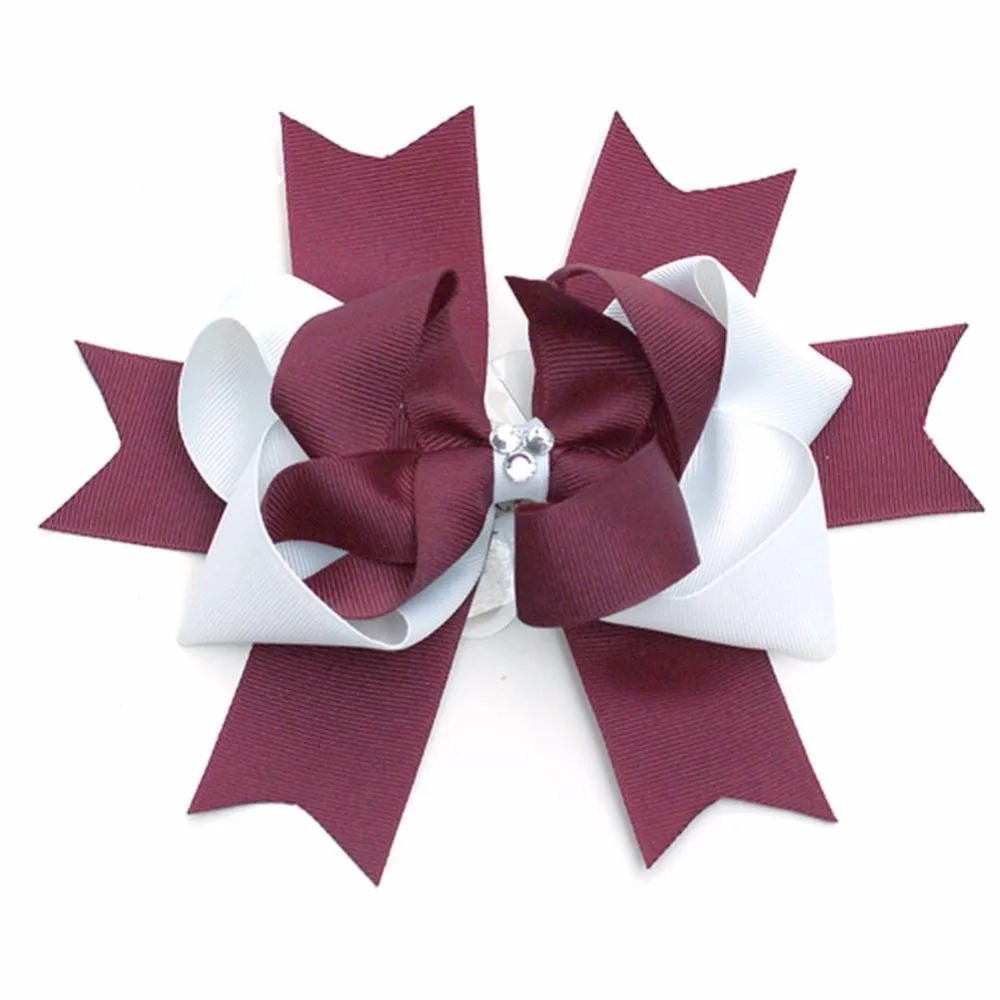 1 Cm Free Sample Colorful Ribbons For Baby Girls Hair Clips Ribbon Hair