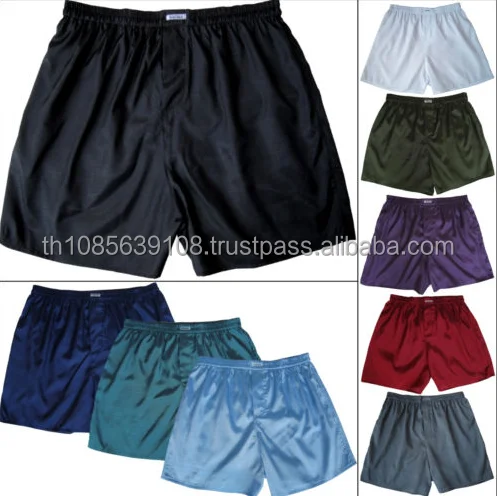 Brand New Thai Silk Blend Boxers Shorts