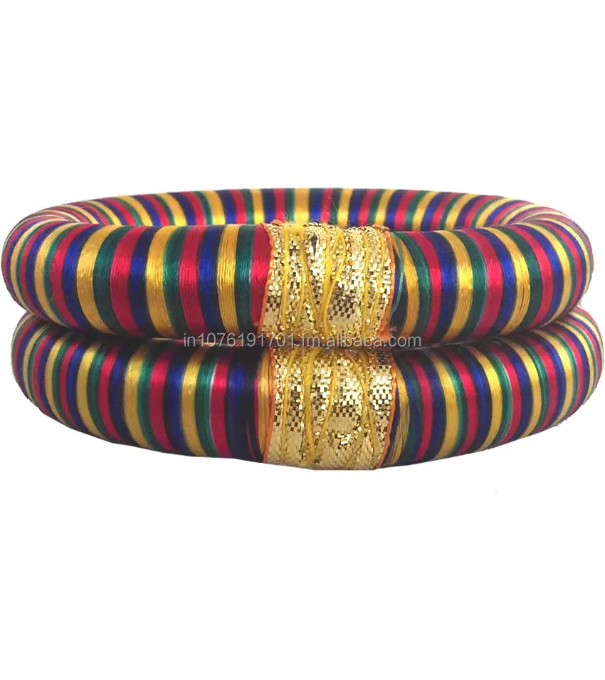 resham thread bangles