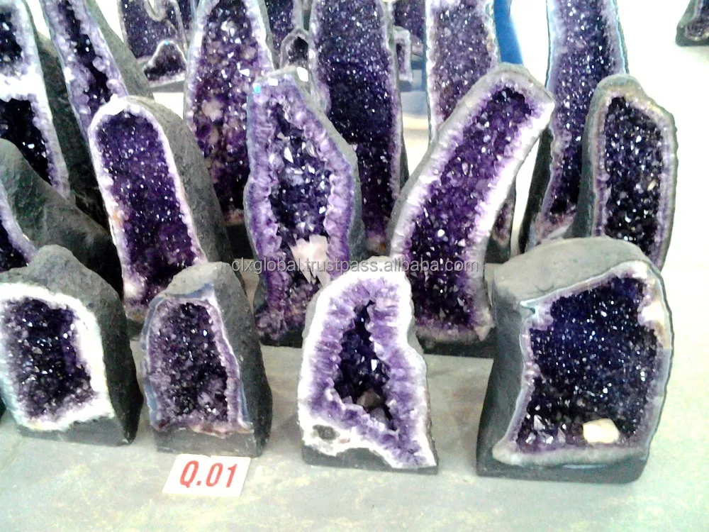 Amethyst Crystals from Southern Brazil - High Quality Mineralsand Amethyst Caves...