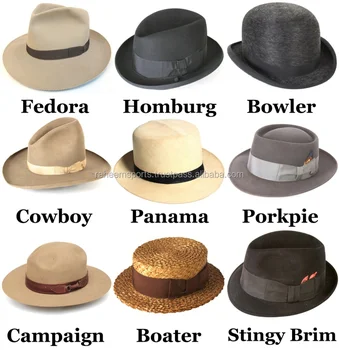 types of hats and caps with pictures