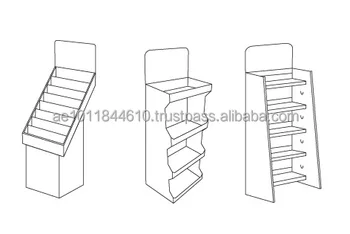 Floor Standing Display Unit ( Fsdu) - Buy Retail Display Stand,Fsu