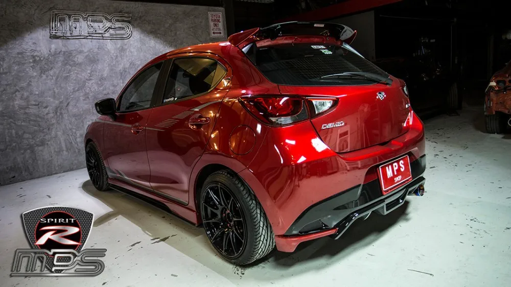 2015 Mazda 2 (Demio) * Semangat-R * bodykits ABS bahan 