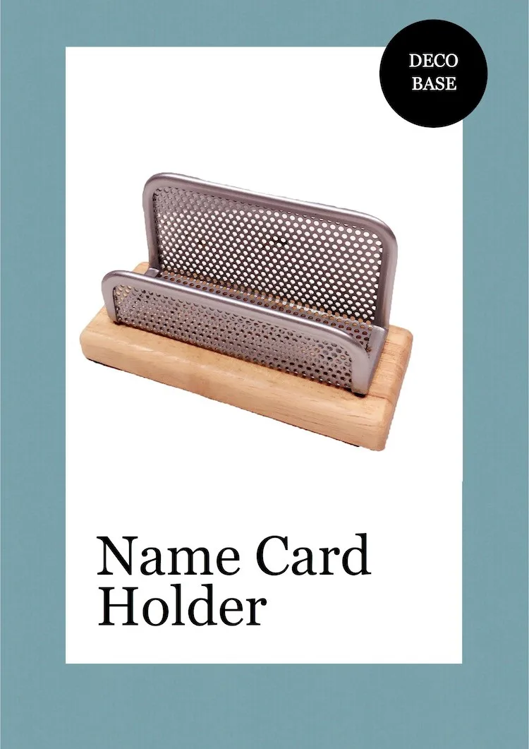 Wood Base Business Cards Display Holder Business Cards Stand Buy