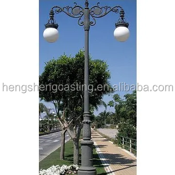 2016 Trade Assurance Spain Cast Iron Decorative Pole / Ornamental Pole Manufacturer