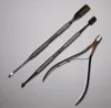 Cuticle Knife Nipper & Pusher Nail Pinching Tool Manicure Pedicure set of 3 pcs