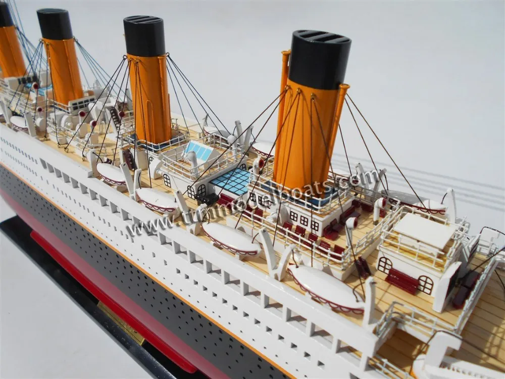 Rms titanic model kayu perahu (laut kapal model)-Kerajinan 