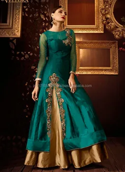 pakistani anarkali gown