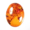 Natural Pressed BALTIC AMBER Oval Cabochon gem stone Loose For making Jewelry earrings pendant