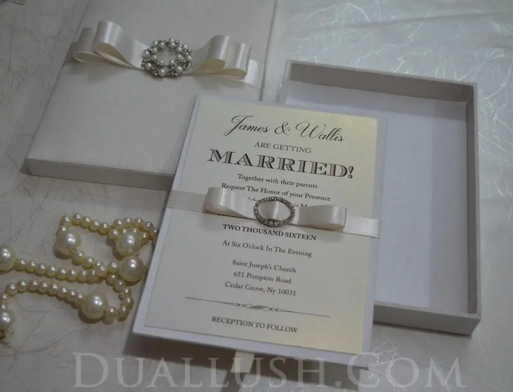 Elegant Wedding Invitations Boxes 3