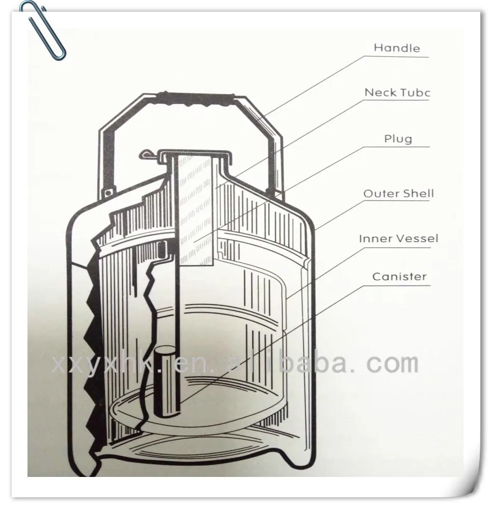 Artificial Use Liquid Dry Nitrogen Shipper Tank Buy
