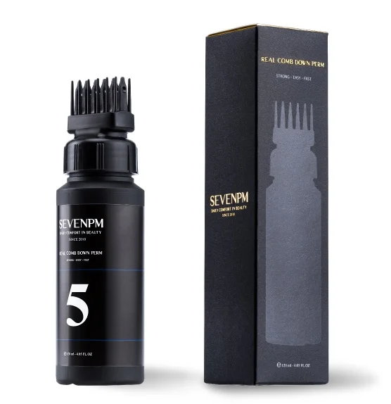 Korea Cosmetic 7pm Real Comb Down Perm Men S Side Hair