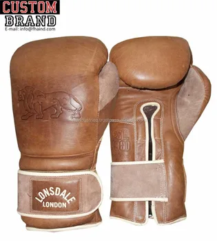 vintage leather boxing gloves