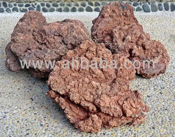 
NATURAL RED VOLCANIC / LAVA ROCK (Akaiyogan) 