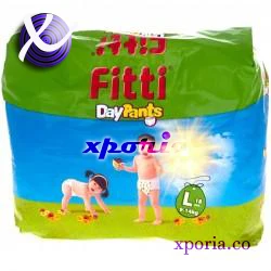 Fitti Baby Diapers Day Pants Value Pack L-18 | Indonesia