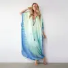 All New Sexy Girl's Exclusive Beachwear Rayon Long Kaftan / Poncho Beach Cover Ups With Sequence Work