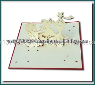 Happy New Year Pop Up Cards Handmade - Buy 3d Card,Pop Up,Greeting Card Product on Alibaba.com