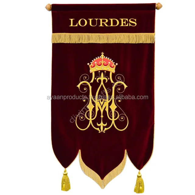 Custom Church Feather Flags Buy Embroidered Badges Product On