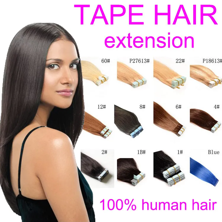 Long Lasting Unprocessed Tape In Hair Extensions Next Day Delivery
