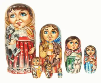 russian doll painting