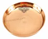 IndianArtVilla Bronze Serving Plate Hotel & Home Kitchen Ware Kansa Utensils Home Hotel