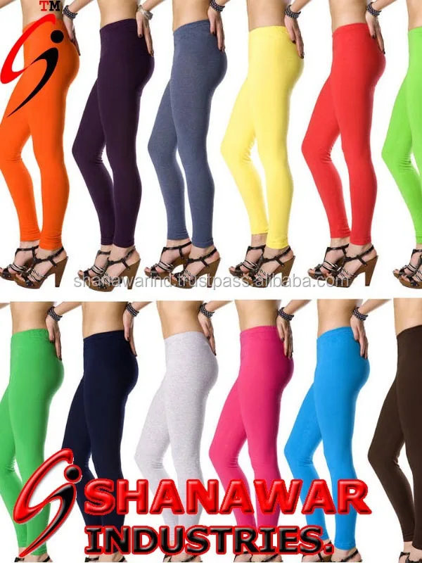 Capri Pants Polyester Spandex Workout Leggings With Side Pockets ...