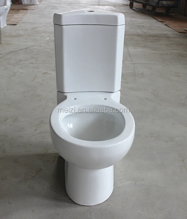 Bathroom water P-trap eastern toilet corner wc
