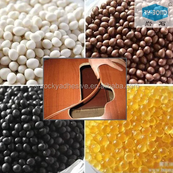 Edge Banding Glue With Glue Machine Line Apao Hot Melt Adhesive For