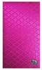Pink Fabric Guest Check Presenter, Check Holder for Restaurant, Waitstaff Organizer, Server Book for Waiters with Money Pocket