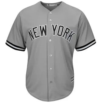 yankees jersey york jerseys base majestic cool merchandise mlb ny gray baseball uniforms apparel ball fanatics official cbs team ships