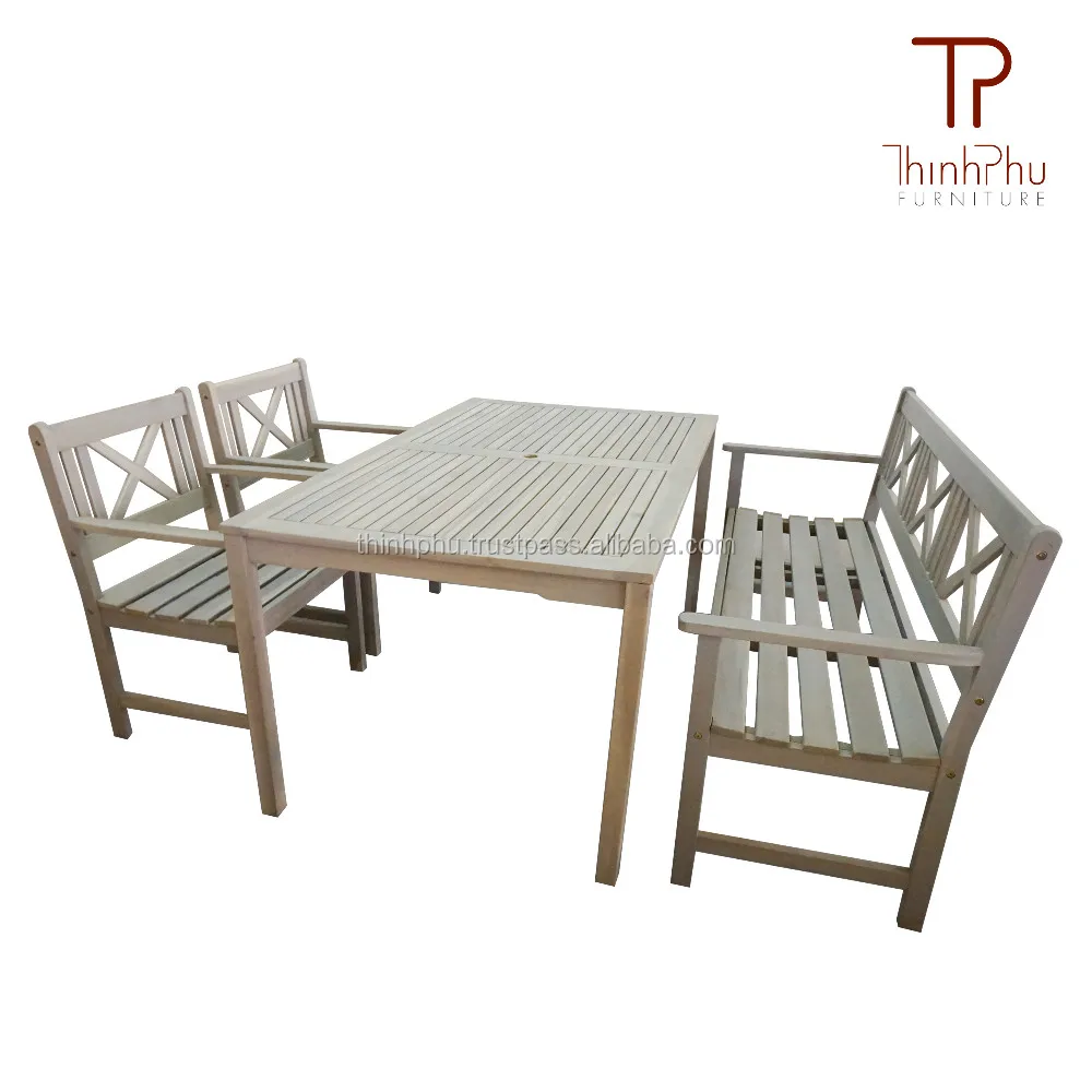 Lassi Outdoor Sun Bed Bench Day Bed Furniture Factory In Vietnam
