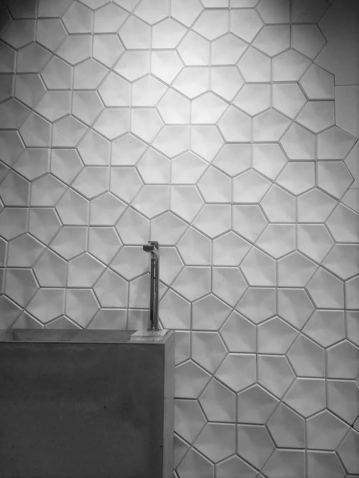 
Architectural concrete tile 