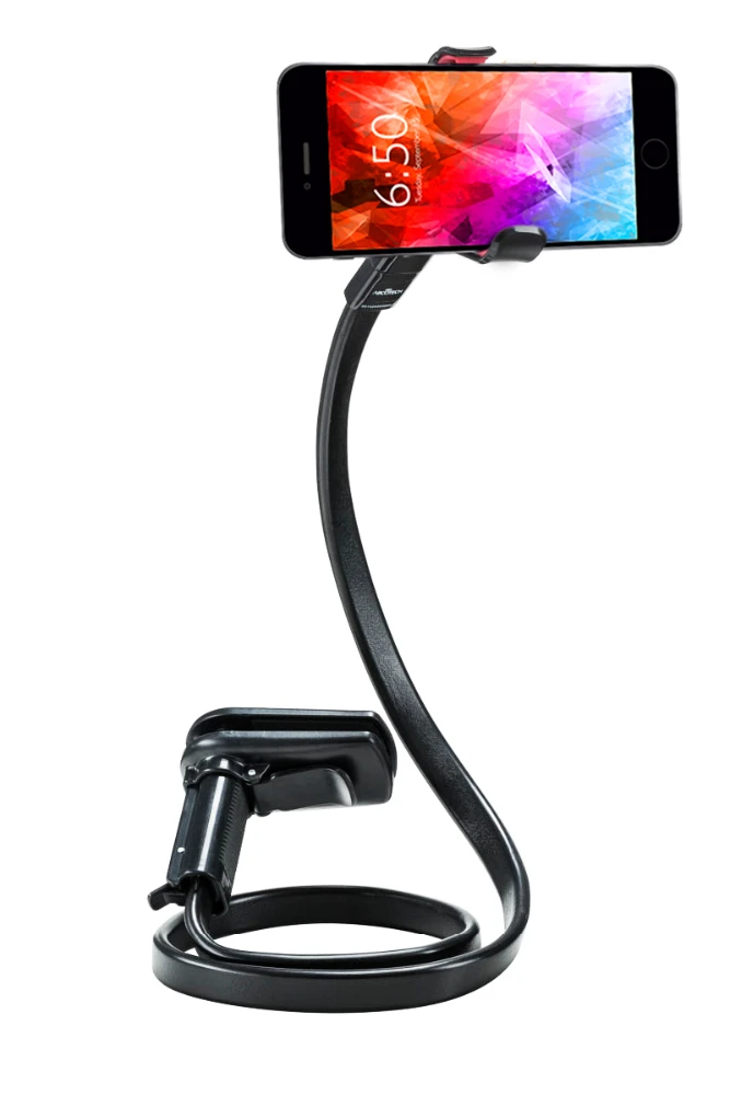 Cell Phone Holder With Flexible Long Arm Pocket Size Use For