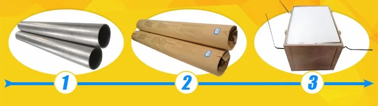 Grade 2 Titanium Tube Ti Exhaust Seamless Round Pipe