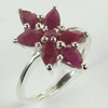 Beautiful All Ring SizeTop Gift Store 925 Sterling Silver Natural RUBY Gemstones