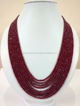 ruby stone beads