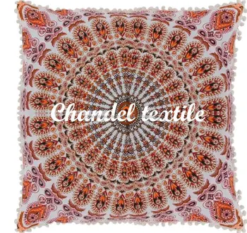 Mandala Decorative Square Tapestry Euro Shams Cushion Cover With