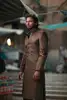 Latest Designer Sherwani for groom/self embossed with crystal work 2016